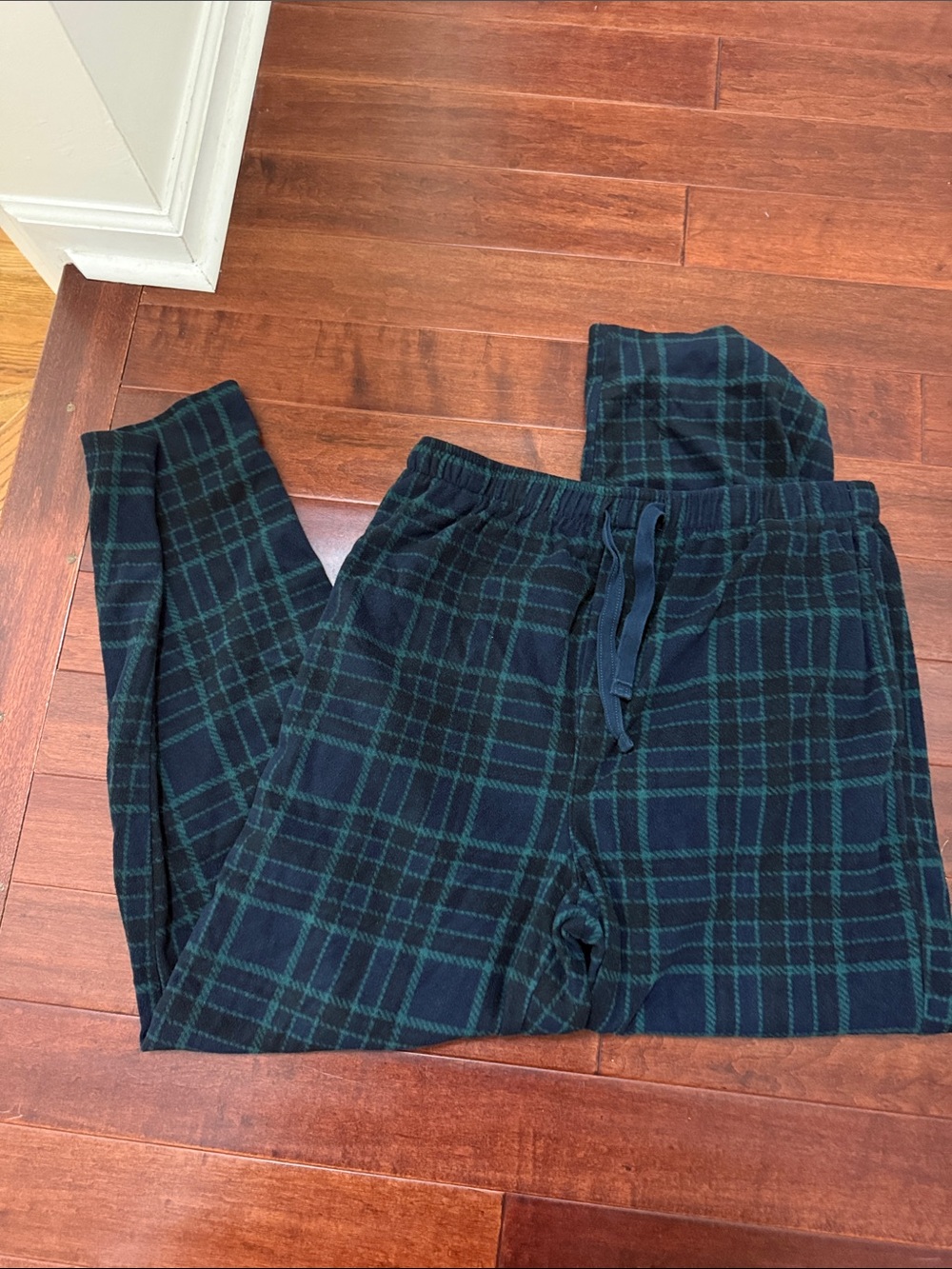 Perry Ellis Portfolio Men's Green Plaid Lounge Pants